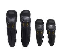 Cryfokt Motorcycle Knee Shin Guard Pads with Elbow Guard Adjustable for Dirtbike Racing, Ergonomic Motocross Knee Protection Armor for Adults (Camouflage)