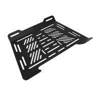 Cryfokt Motorcycle Rear Luggage Rack Durable Stainless Steel 8KG Load Support Carrier for Most Motorbikes 400x200mm