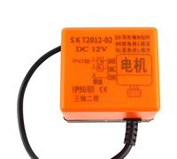 Cryfokt Motorized Brass Ball Valve Efficiently Controls Water for Air Conditioner DN15 G1/2 DC12V Fan Coil Control System