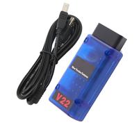 Cryfokt MPPS V22 ECU Chip Tuning Tool, Multi Language Tricore Boot Car Diagnostic Programming Cable with FRF Decryption for Win10 Win7 64bit Operating System