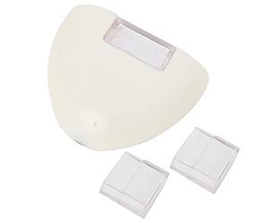 Cryfokt Multi-Colored Tailor's Chalk Set for Fabric Marking and Design, Easy to Hold and Apply on Any Fabric, Suitable for Sewing and Embroidery Enthusiasts (White)