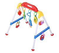 Cryfokt Multi Functional Fitness Frame, Educational Musical Toy for Babies, Develops Arms and Legs for Children Over 3 Months, Made of Plastic, 1 Unit (Music fitness stand)
