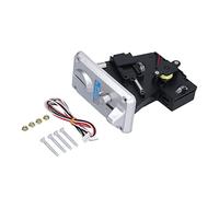 Cryfokt Multi Signal Output Coin Acceptor Supports 6 Currencies for Game Machines and Vending Machines Durable Plastic and Metal