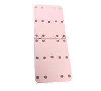 Cryfokt Multifunctional Ab Wheel Push Up Board for Home Gym Easy to Use Core Workout Compact Design 41.7 X 16.1 X 2.8in (Pink)