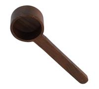 Cryfokt Multifunctional High Accuracy Wooden Coffee Spoon, Exquisite and Durable Coffee Measuring Scoop for Home, Solid Wood, 1 X Wooden Scoop (Long Black Walnut)