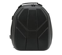 Cryfokt Multipurpose Motorcycle Tail Bag 20L Capacity Luggage Backpack for Motorbike Enthusiasts, Expandable Hard Shell EV Oxford Cloth