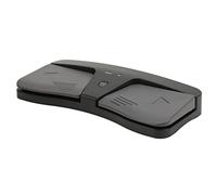 Cryfokt Music Page Turner Wireless Pedal for Easy Score Turning At Weddings Parties Karaoke Black ABS Material