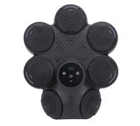 Cryfokt Music Punching Trainer Innovative Boxing Equipment with Adjustable Speed Settings, Real Time Feedback | PP, PU, Leather (Black)