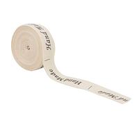 Cryfokt Natural Cotton Hand Made Fonts Ribbon 1.5cm for Gift Packaging, Ideal for Crafting and DIY Projects, Perfect for Wedding or Party Decorations (Handmade Full English Letters)
