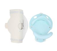 Cryfokt Non-Slip Infant Bath Seat with Cushion for Comfortable Baby Feeding and Play, Adorable Whale Pattern, Lightweight Design, Perfect for Bathtubs and Dining