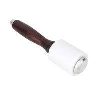 Cryfokt Nylon Leathercraft Carving Hammer Practical Leather Punching Hammer with Schima Superba Handle for Labor-Saving Strikes