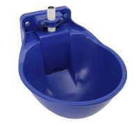 Cryfokt Outdoor Automatic Cow Water Bowl Dispenser Impact Proof Large Capacity Auto Refill Water Feeder for Busy Farm Plastic 12 X 9.8in