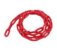 Cryfokt Outdoor Indoor Playground Swing Chain DIY Durable Iron Plastic Coated Link for Children Playground Fun (Red)