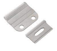 Cryfokt Outliner Vane/Wing Replacement, 2pcs Clipper Blades with Reasonable Tooth Pitch, Hair Clipper Blades Easy to Use for Barber Clippers, Outliner Trimmer