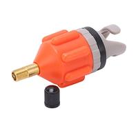 Cryfokt Paddle Valve Adapter Durable Easy Inflate Air Pump for Paddle Boards Assault Boats 1 Unit Lightweight (Orange)