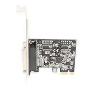 Cryfokt PCIE Expansion Card High Performance IEEE 1284 DB25 Parallel Port Adapter Card for Label Machines and Printers