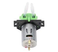 Cryfokt Peristaltic Tube Head Dosing Pump for Aquarium Lab Analysis, Easy Disassemble and Maintain, Self-Priming for Experimental, Biochemical Analysis, ABS Material (Black, 12V 1 * 3) (24V 3 * 5)