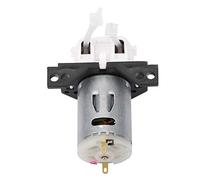 Cryfokt Peristaltic Tube Head Dosing Pump for Aquarium Lab Analysis, Easy Disassemble and Maintain, Self-Priming for Experimental, Biochemical Analysis, ABS Material (Black, 12V 1 * 3) (12V 1 * 3)