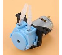 Cryfokt Peristaltic Tube Head Dosing Pump for Aquarium Lab Analysis, Easy Disassemble and Maintain, Self-Priming for Experimental, Biochemical Analysis, ABS Material (Black, 12V 1 * 3) (12V 3 * 5)