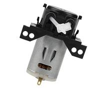 Cryfokt Peristaltic Tube Head Dosing Pump for Aquarium Lab Analysis, Easy Disassemble and Maintain, Self-Priming for Experimental, Biochemical Analysis, ABS Material (Black, 12V 1 * 3) (24V 1 * 3)