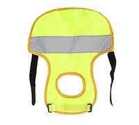 Cryfokt Pet Duck and Chicken Reflective Vest, Durable Feather Protection Jacket, Easy to Wear, Bright Design, 31cm/12.2in, Single Unit (Green)