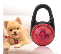 Cryfokt Pet Luminous Necklace LED Dog Pendant Compact Design for Evening Walks Safety 1 Unit (Red)