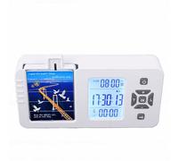 Cryfokt Phone Lock Box with Timer, Portable Self Control Phone Jail with 3.4 Inch Screen, Answer Mode and Full Lock Mode, for Students Adults to Limit Screen Time and Addiction