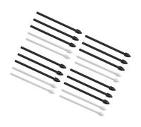 Cryfokt Phone Stylus Pen Replacement Tips for Note 10/10 Plus, 4Set Touch Pen Nibs Parts with 20 Nibs 4 Needle 4 Tweezers, Simple Installation (Black)