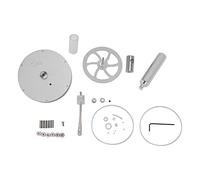 Cryfokt Physical Low Temperature Stirling Engine Model Kit, Fine Craftsmanship, Great Family DIY Activities, 2: Learning for Study/Entertainment, Material: Aluminum