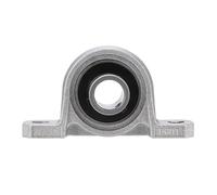 Cryfokt Pillow Block Bearing, 8mm 10mm 12mm 20mm Bore Diameter Self Aligning Bearing Flange Unit with Setscrew Locking Collar for Mining Electric Power Metallurgy Textile Applicati