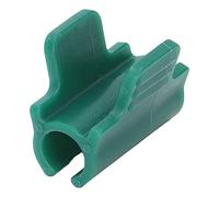 Cryfokt Plastic Greenhouse Clamps Single Head Row Cover Netting Hoop Clips 24pcs for Floor Cover (Thickened 14mm)