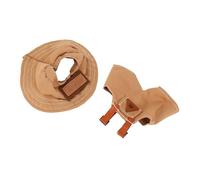 Cryfokt Plush Toy Clothes Exquisite Brown Fiber Outfit Set, Mix And Match Potential for 17cm Dolls, Ideal for Display or Play