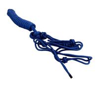 Cryfokt Polyester Rope Halter for Horses, Adjustable Multi Knot Design, Comfortable Training Halter with Sturdy Buckle for Daily Use and Groundwork (Blue)