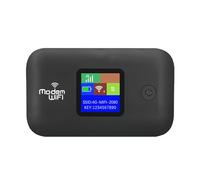 Cryfokt Portable 4G Router with SIM Card Slot High-Speed 300Mbps Up to 10 Users - for Northeast Asia, Middle, Type C Power Supply, Plug and Play