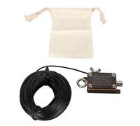 Cryfokt Portable HF End FedAntenna for Ham Radio, 1-30MHZ, FE8 CW SSB 1:49 Balun Short Wave Pocket End Fed Radio Antenna, Stable Signal Reception, HF EndFed Antenna