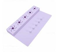Cryfokt Portable Silicone Nail Polish Bottle Holder Mat with Ergonomic