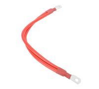 Cryfokt Positive Battery Cable, Battery Cable Silicone Copper Hard Wearing for Motorcycle (30cm / 11.81in)
