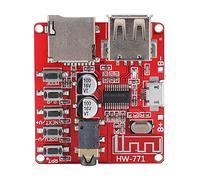 Cryfokt Powerful Car Receiver Module Stereo Board for Lossless Decoding, Suitable for Audiophiles and Music Enthusiasts, ABS Material, Black, 4.5 * 4 * 1cm