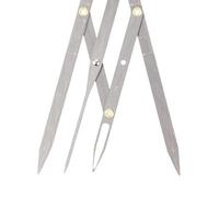 Cryfokt Precise Eyebrow Ruler Kits Multifunctional Measuring Tool for Artists and Designers with Foldable Stainless Steel Design (Eyebrow Golden Ratio Caliper)