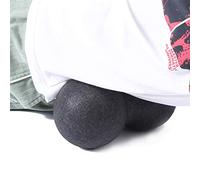 Cryfokt Precise Main Keyword: Massage Yoga Ball, Adjective Words: and Comfortable, Main Function: Multi-Zone Massage, for: Muscle Pain Relief, Material/Color: EPP Foam/Black, Size: 9.4x4.7in (Black)