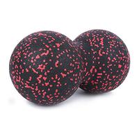 Cryfokt Precise Main Keyword: Massage Yoga Ball, Adjective Words: and Comfortable, Main Function: Multi-Zone Massage, for: Muscle Pain Relief, Material/Color: EPP Foam/Black, Size: 9.4x4.7in (Red