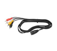 Cryfokt Premium ABS 5 Pin DIN to 4 Male Wire Durable Adapter for Connecting Tape Deck and Old Amplifier