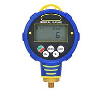 Cryfokt Pressure Gauge,Refrigerant and Vacuum Gauge with 82 Refrigerant Database,Low Voltage Alert,30H Battery Life,for HVAC AC R32 R410a Charging and Vacuum Measurement