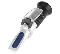 Cryfokt Professional 58-90% Accurate Brix Refractometer Honey Sugar Tester Meter for Precise Honey Brix Testing Temperature Compensation Clear Calibration Handle, 1 Piece Applicable for Beekeepers