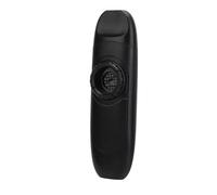 Cryfokt Professional Kazoo Flute ABS Plastic Instrument, Vibrant Sound, Portable Design, Sturdy Material, Perfect for Improvisation and Camping, White Color (Black)