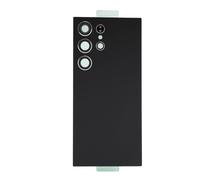 Cryfokt Professional S24 Ultra 5G Rear Glass Door Cover Replacement Set with Repair Tool Kit for Mobile Technicians (Black)