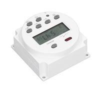 Cryfokt Programmable LCD Digital Time Control Relay Switch 16 On 16 Off Cn101A Timer for Home Appliances (DC12V)
