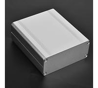 Cryfokt Protective Enclosure, Aluminum Box, Industrial Sandblasted Oxide for Decoders Electronic Products Printed Circuit Board Wiring Aluminum Box Controllers