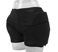 Cryfokt Protective Ski Shorts Heat Resistant Breathable Hip Guard for Snowboarding Skating, S-M-L-XL-XXL (L)