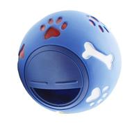 Cryfokt Puppy Puzzle Chewing Ball Adjustable Dog Treat Dispenser for Interactive Play Lovely Design Non- Rubber 1 Unit (M 11cm/4.3in Diameter)